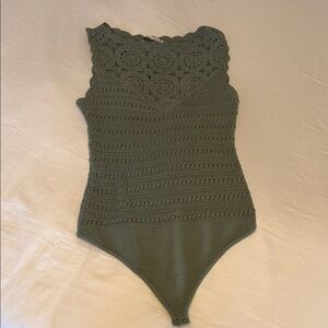 Abercrombie & Fitch Women’s Crochet Body Suit